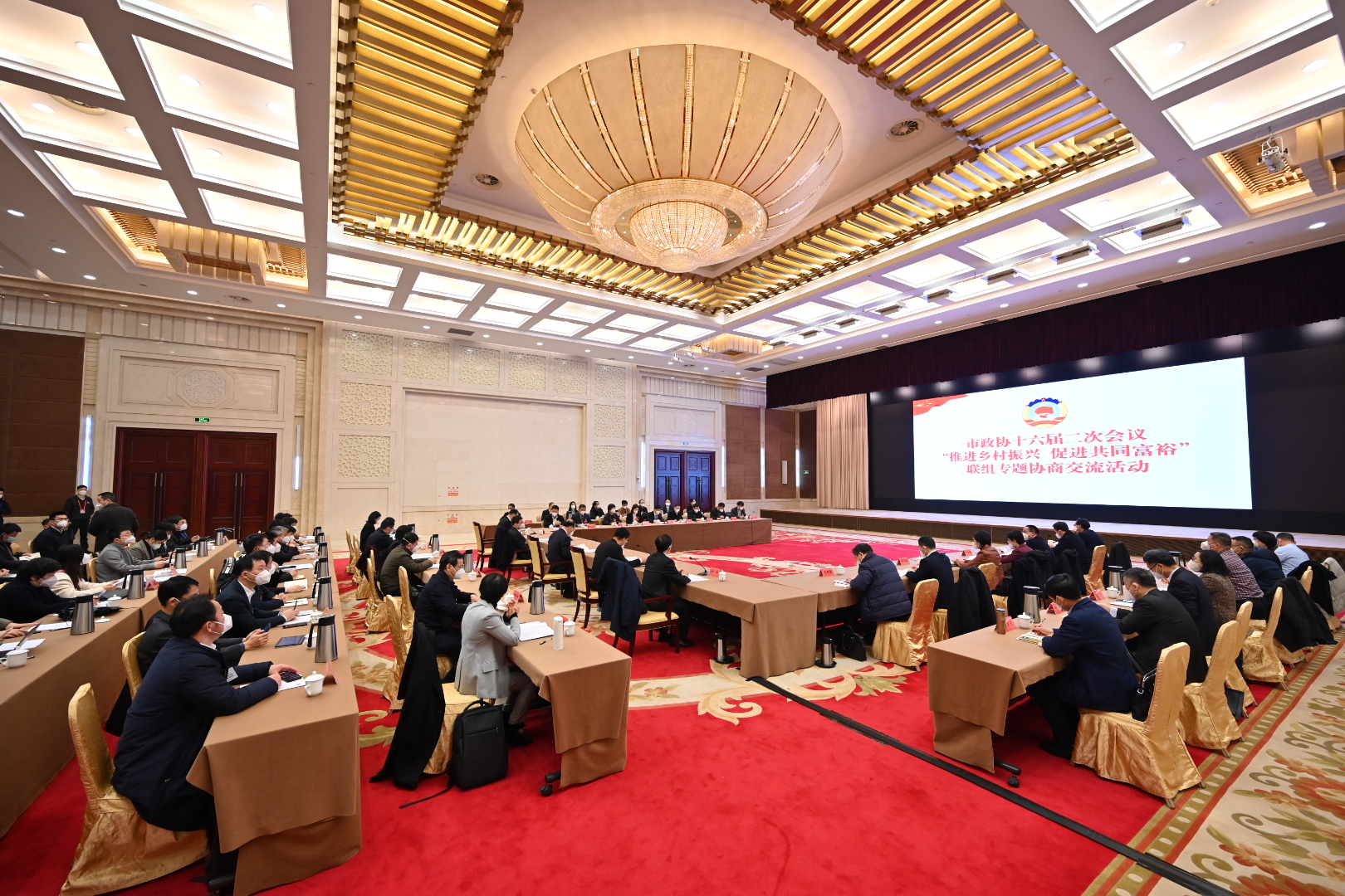 两会现场 | 乡村振兴+共同富裕，这组关键词，在联组专题协商交流会上“火”了！