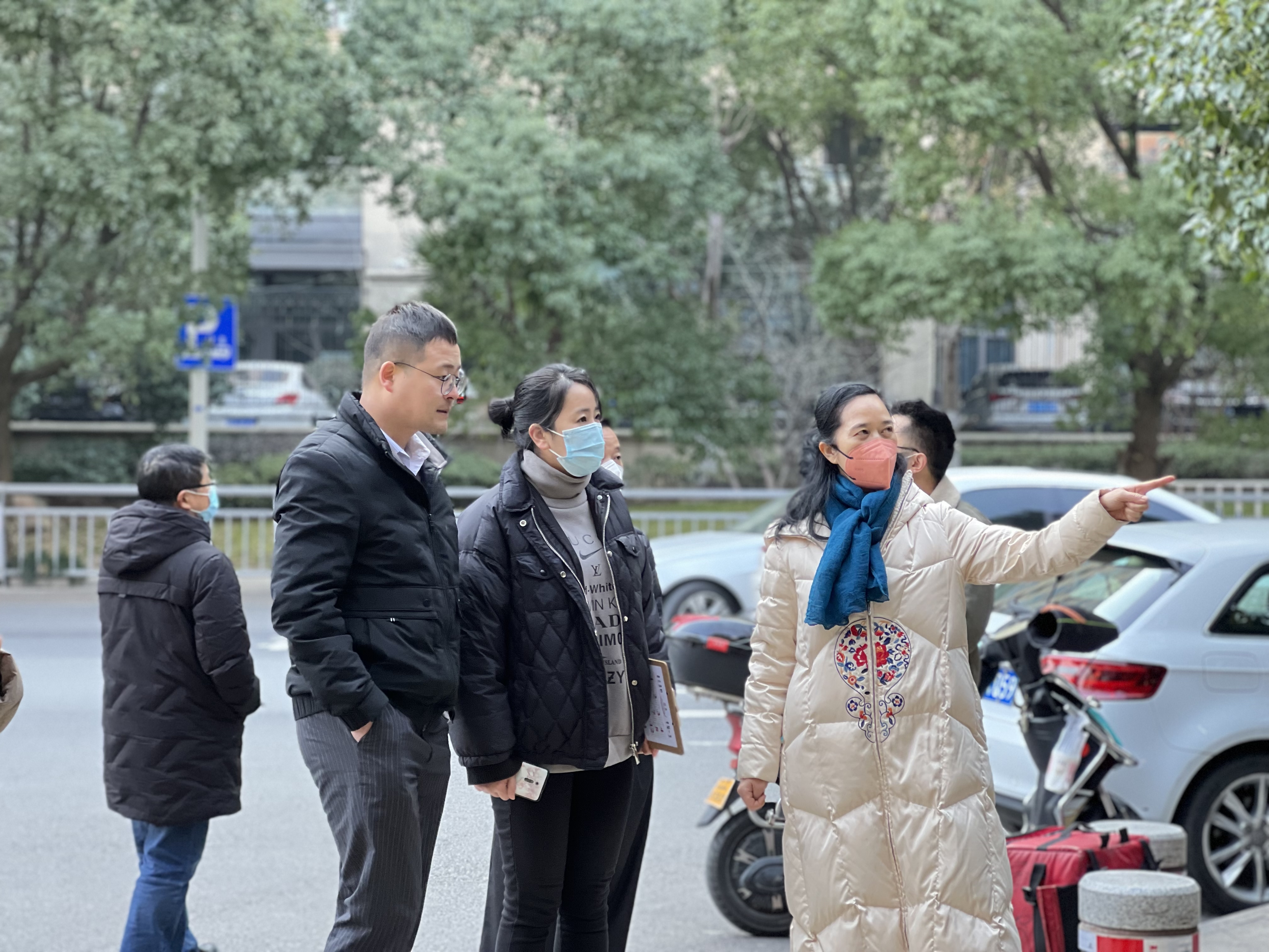 人勤春来早｜打造最美回家路！开工首日，鄞州这个社区定下一个“小目标”